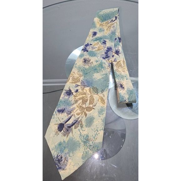 Men's Alfani Italian Silk Tie - Picture 2 of 4